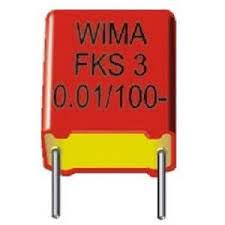 Lot De 5 Condensateurs WIMA 470pF 1600V - Polypropylène, Neufs En Emballage D'origine